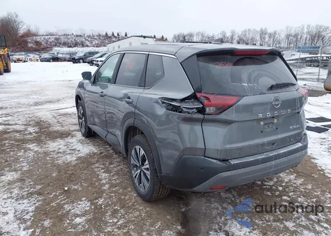 2023 Nissan Rogue Sv Intelligent Awd из США, поврежденный, VIN 5N1BT3BBXPC790766